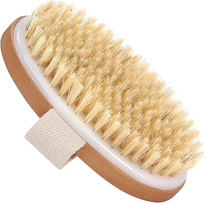 Brosse exfoliante corporelle, brosse corporelle sèche et humide pour drainage lymphatique, nettoyage