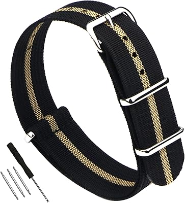 Bracelet de montre de rechange en nylon balistique sans fil de qualité supérieure