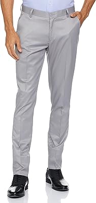 Pantalon formel uni coupe slim pour homme (dcmft92sl43-1233)