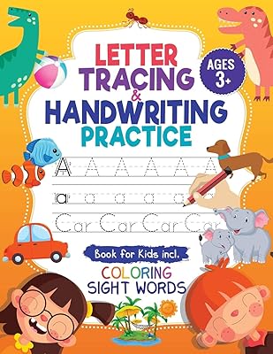 Livre de pratique sur le traçage des lettres et l'écriture manuscrite : cahier