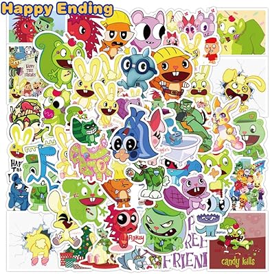Autocollants de dessin animé mignons 2021 pour valise, ordinateur portable, bagages, conception d'inondation