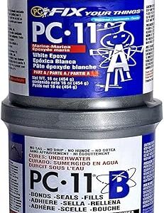 Pc-11 mastic adhésif époxy pc-products, qualité marine, 2 parties, 453 g en paquet de 2, blanc cassé 160114. Diaytar Sénégal : Innovation, diversité et accessibilité