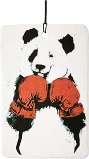 Désodorisant pour voiture panda de boxe
