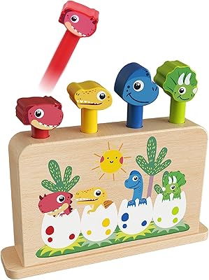 Jouet tacuber pop-up en bois dinosaure montessori, jouets éducatifs préscolaires pour enfants de 1, 2, 3 ans, enfants, tout-petits, enfants, garçons et filles – Photo produit Dakar Sénégal – Livraison rapide Jouet tacuber pop-up en bois dinosaure montessori, jouets éducatifs préscolaires pour enfants de 1, 2, 3 ans, enfants, tout-petits, enfants, garçons et filles. Le discount haut de gamme, c'est possible avec Diaytar
