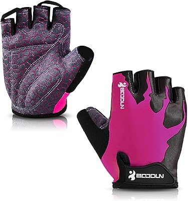 Gants de sport huohua - gants de cyclisme demi-ger antidérapants gants d'haltérophilie rembourrés