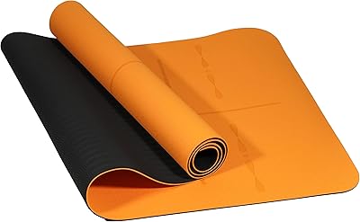 Tapis de yoga de luxe solara pour hommes grand antidérapant écologique pour hommes