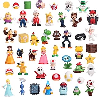 Coffret de jeu lyrica mario bros. super mary princess, tortue, champignon, orang-outan
