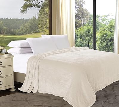 Couverture en peluche polaire aldoona - 300 g/m2 (king size (200 x 220)