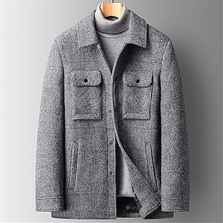 Veste en laine d'automne et d'hiver pour hommes zjnzb, veste polaire pour hommes