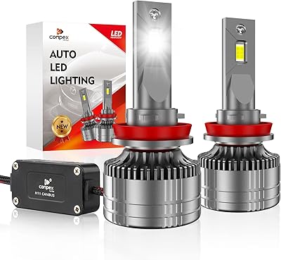 Ampoules de phare led conpex h11, 80 w 12 000 lumens 6 500