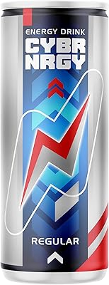 Boisson énergisante régulière cybr nrgy 250 ml fabriquée en autriche