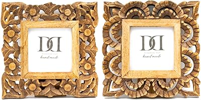 Souq designs ensemble de cadres photo en bois pour tables de chevet