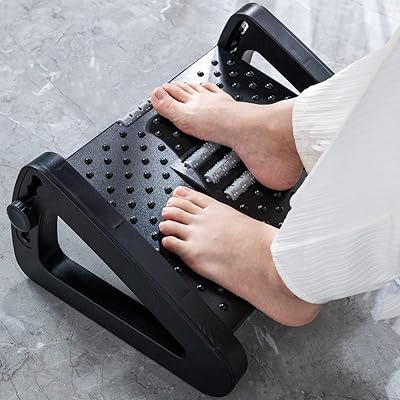 Repose-pieds sous le bureau pour le travail repose-pieds de réglable avec rouleau