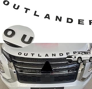 Autocollant extérieur adhésif carbone 3m compatible avec mitsubishi outlander 2022 2023