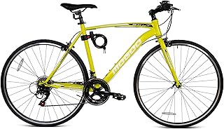Vélo de route hybride mogoo bolt 700c, transmission shimano 14 vitesses, vélo