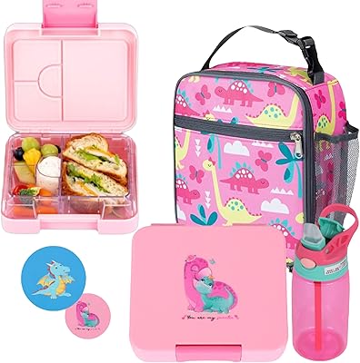 Boîte à déjeuner pour enfants avec sac et bouteille d'eau | sans bpa