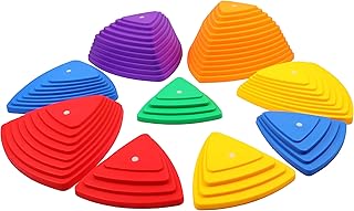 Pierres de planification pour enfants, salle de jeux d'équilibre, pierres de rivière sensorielles