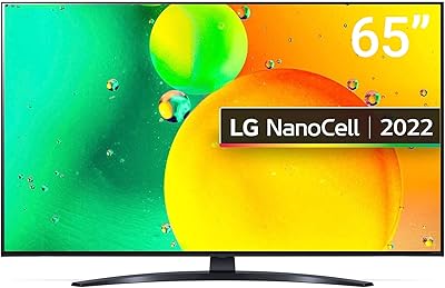 Série tv nanocell 65 pouces nano 79, écran cinéma 4k hdr actif webos22