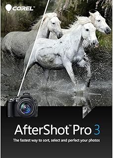 Logiciel de retouche photo corel aftershot pro 3 pour pc et mac (carte-clé)