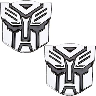 Ensemble de 2 autocollants avec logo de voiture transformers autobot - 4"