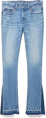 Jean stretch taille basse pour femme american eagle des années 90