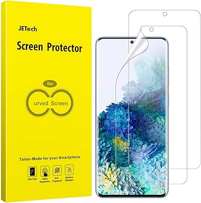 Protecteur d'écran geetech pour samsung galaxy s20 plus, 6,7 pouces, film tpu flexible