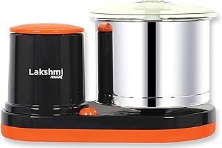 Broyeur humide de comptoir lakshmi, 2 l (150 w) avec grattoir en noix
