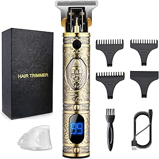 Tondeuse à cheveux professionnelle sans fil gsky pour hommes avec écran led rechargeable