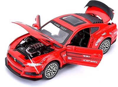 Voiture jouet gt500 pour garçons voiture en métal moulé sous pression jouet