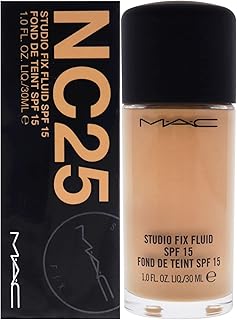 Fond de teint fluide mac studio fix spf 15 - 30 ml, nc25