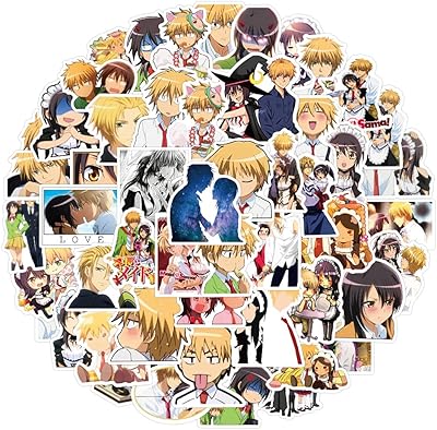 10/20/50pcs maid sama anime autocollants pour ordinateur portable guitare bouteilles étui en vinyle drôle moto vinyles décalcomanies kaichou wa meido-sama! (20 pièces). Diaytar Sénégal : Simplicité, rapidité, économie