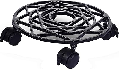 Sharpex international design support rond en métal résistant à la rouille et durable