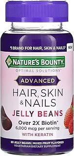 Nature's bounty advanced jelly beans pour cheveux peau et ongles 80