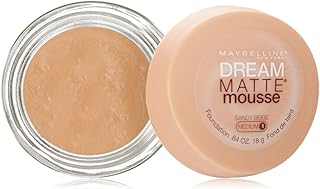 Fond de teint mousse mat maybelline dream, beige sable, 0,64 oz