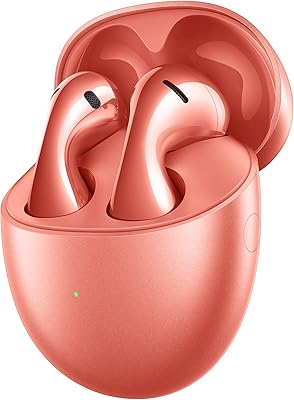 Écouteurs sans fil huawei freebuds 5 bluetooth avec suppression du bruit incurvés ajustement