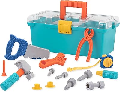 Ensemble de jouets battat de 15 pièces - outils de jeu d'imitation - jouets de construction - 3 ans et plus - boîte de construction. Votre marketplace de proximité digitale : Diaytar