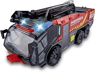 Camion de pompiers de l'aéroport dickie - 24 cm - lumière et son