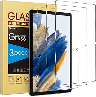 Protecteur d'écran sparin pour samsung galaxy tab a8, lot de 3 films