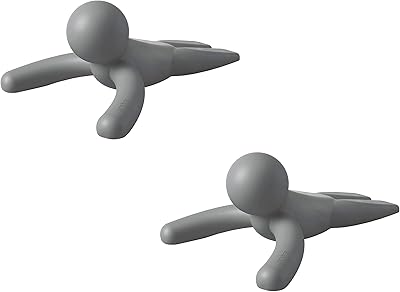 Butée de porte umbra badi - gris anthracite - 2 pièces 1013767-149