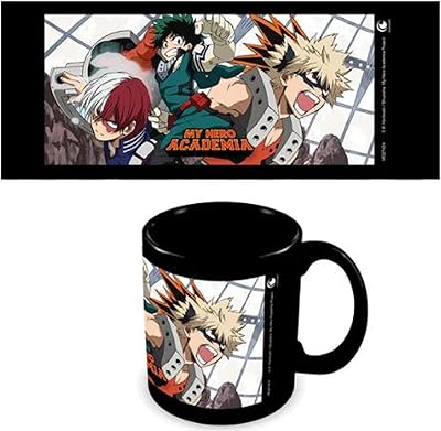 Tasse à café pyramid international my hero academia (design clash) 11 oz, grande