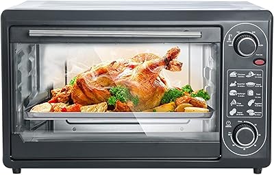 Four grille-pain 48 l cuisson saine et conviviale grillades sur comptoir arrêt automatique