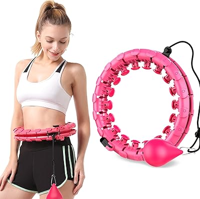 Ofglow fitness hoop - cerceaux de fitness pour femmes et hommes, adultes
