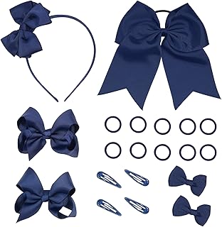 Ensemble d'accessoires pour cheveux bikisidi de 20 pièces en forme de nœud, épingle