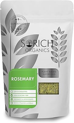 Tisane au romarin sorich organics 50 gm pour la croissance des cheveux