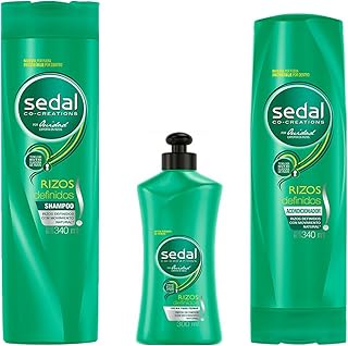 Sedal rizos definidos ensemble de 3