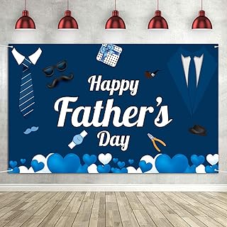 Bannières de décoration de photographie pour la fête des pères extra larges