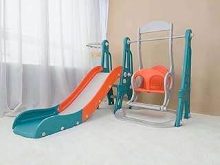 Ensemble d'escalade et de balançoire en toile pour jeunes enfants | ensemble