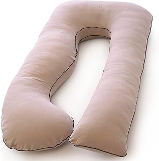 Oreiller de corps de maternité en forme de u en coton biologique farmy
