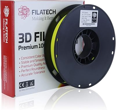 Filament d'impression petg radiant jaune fila tech 175 mm 05 kg