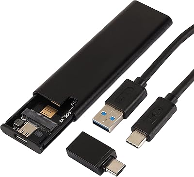 Boîtier de stockage ssd portable m.2 nvme usb3.1 gen 2 vers pci-e 3*2